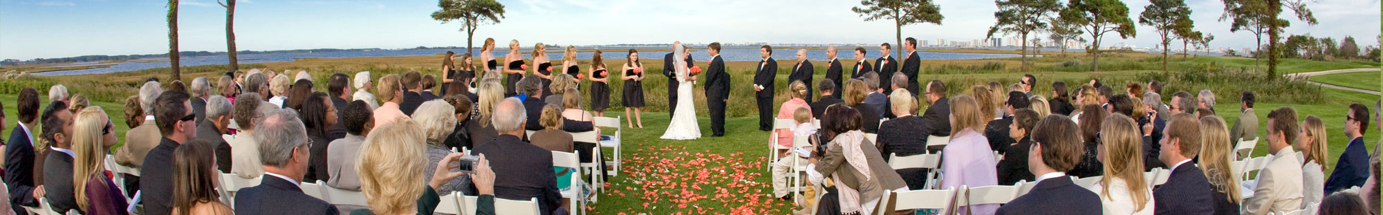 Lighthouse Sound Waterfront Wedding in Ocean City, MD.